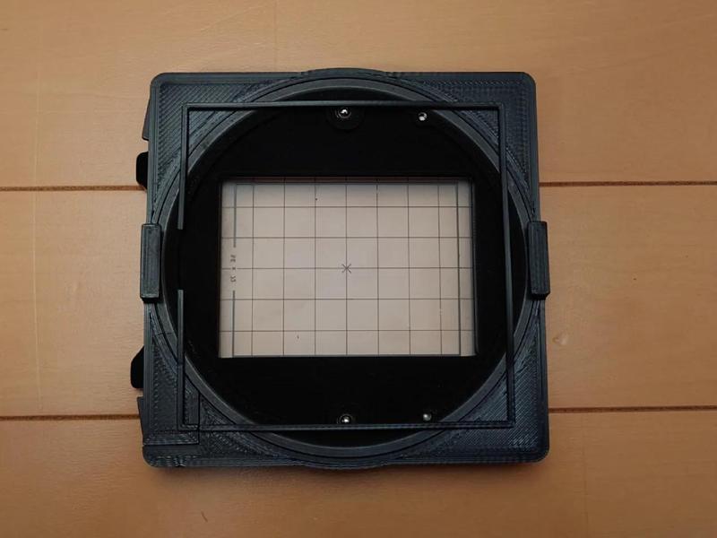 Linhof 23 69 2x3 6x9 quick change back to Mamiya Universal Press P mount adapter   