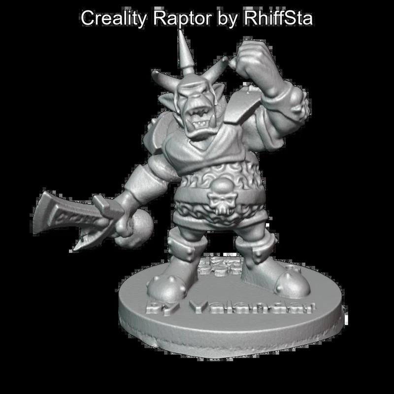 OpenScan Benchy - Creality Raptor by RhiffSta   