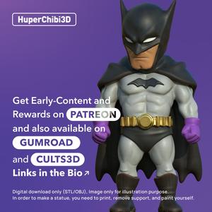 huperchibi - batman golden age