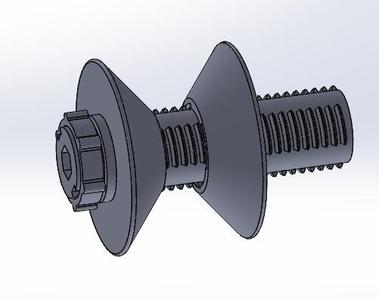 Porta bobinas de filamento de grandes dimensiones 