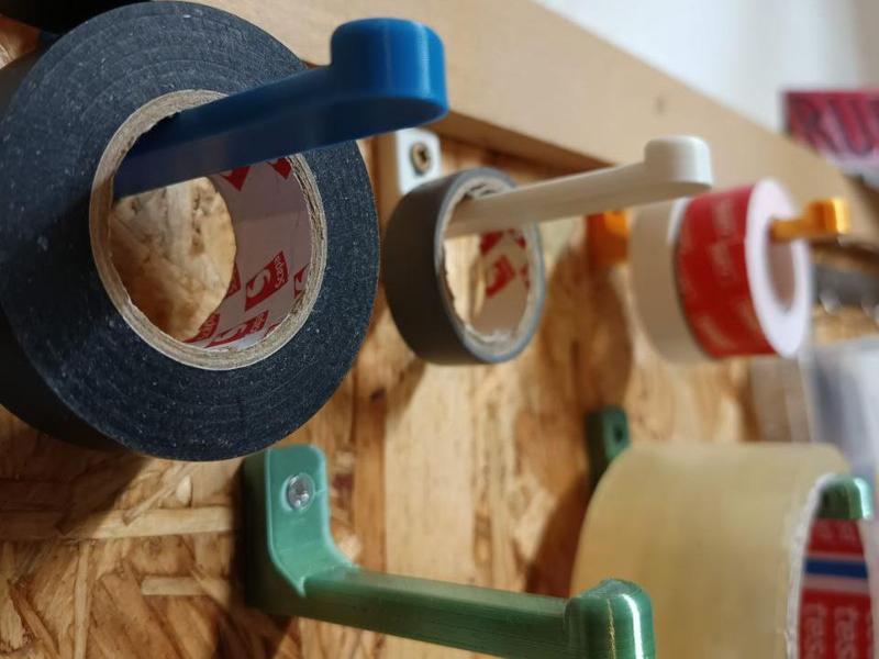 wall-mounted tool rack (for Tape)