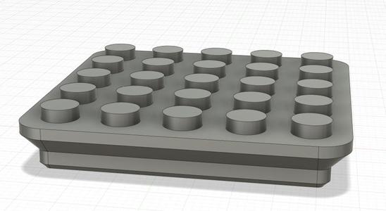 Gridfinity Block Base Plate (1x1)