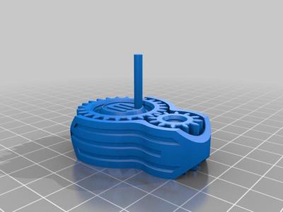 MakerBot Fidget Gear With Crank