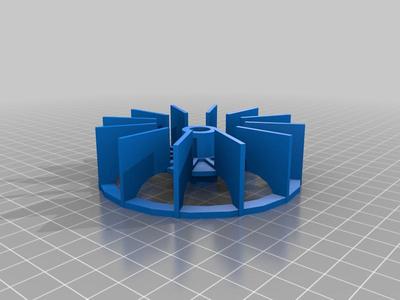 Fan for bandsaw motor