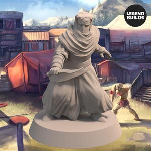 Night s Cult Zealot - Pose 3 - 3D printable miniature - STL file