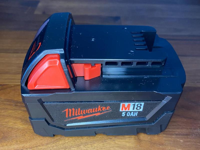Milwaukee M18 Battery 5.0ah Sticker Replacement