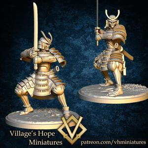 samurai miniatures
