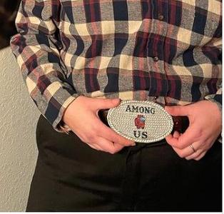 Oval Blank Belt Buckle