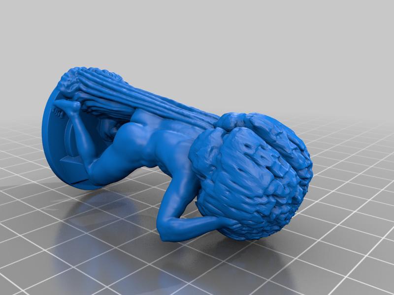 Farnese Atlas Monster Controller Miniature for Kingdom Death Monster