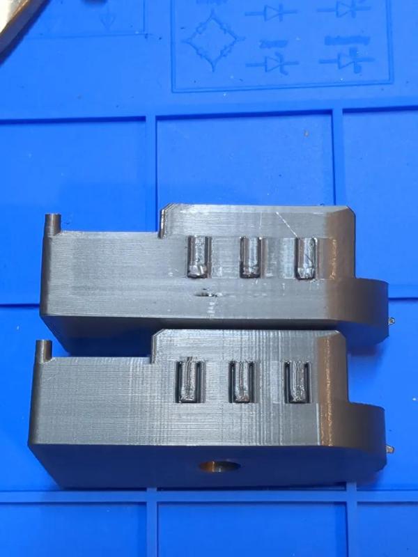 Samsung Freezer Door Handle Repair  - Wider Tab Tolerances   