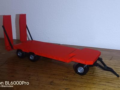 LOWBED TRAILER WITH RAMP 1/50