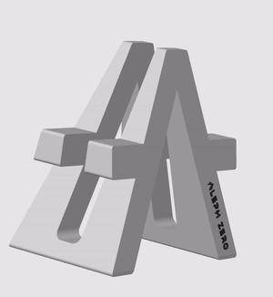 Aleph Zero Vertical Laptop Stand   