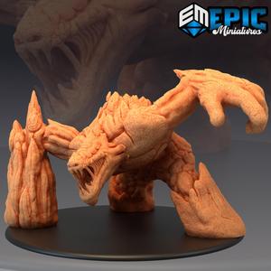 Living Volcano / Elder Lava Elemental / Ancient Fire & Earth Titan