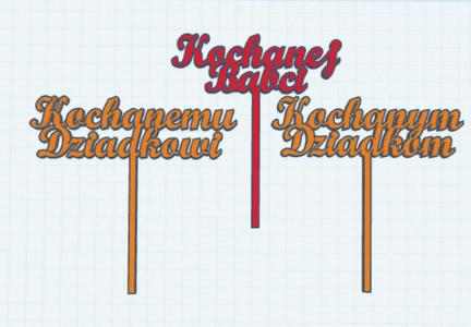 kochanej babci / kochanemu dziadkowi / kochanym dziadkom   