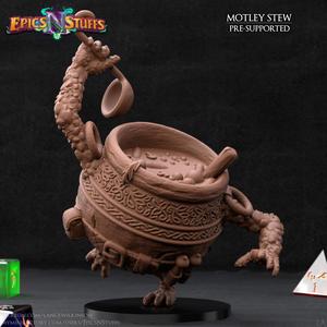 Motley Stew 1A Miniature - Pre-Supported
