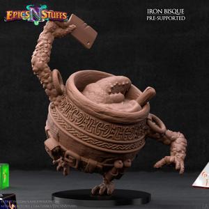 Iron Bisque 1A Miniature - Pre-Supported