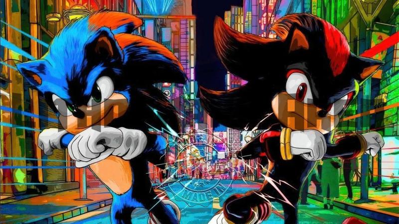 Sonic 3 Movie Lithophane   