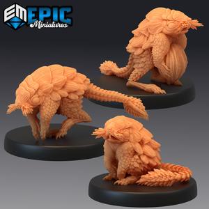 Dune Mouse Set / Desert Rat / Wild Sand Animal / Oriental Encounter