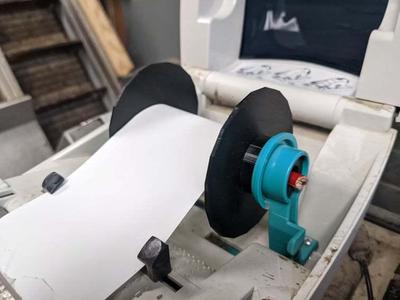 Zebra ticket printer adapter extended