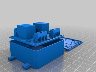 Double Relay Case Hi-Letgo