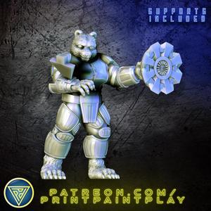 Uplifted Bear Technomancer