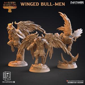 Winged Bull-men