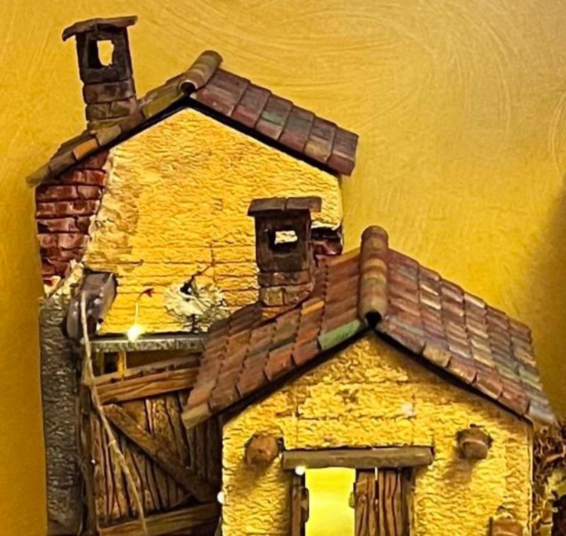 Tile set for roof model