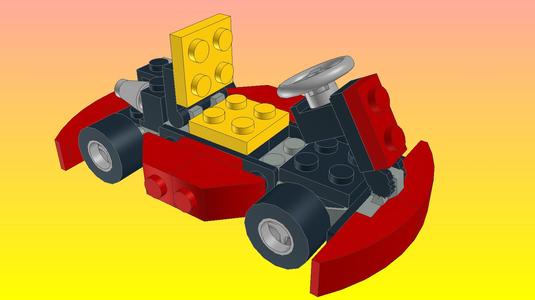 NotLego Lego Sport Car F1 Model 7601