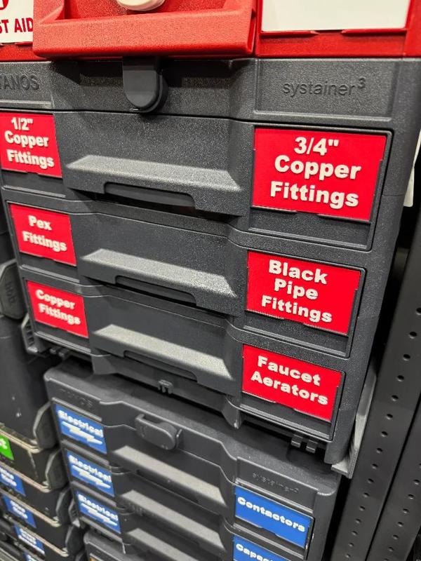 Systainer Card Slot Labels   