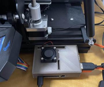 Ender 3 V2 Raspberry Pi 4 Mount Case