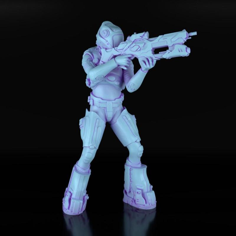 Sci Fi/ Cyberpunk Bounty Hunter