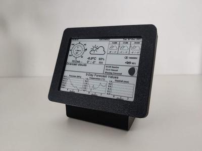Weather Stand - 4.2" ePaper Waveshare Display - Lolin ESP32