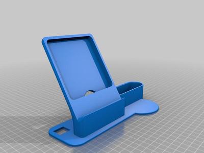 Charging Station and Phone Holder with Watch Stand