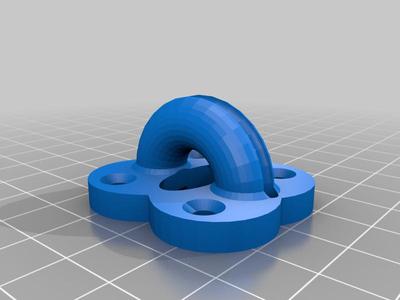 Wall plate Rope Loop Parametric (Customizable)