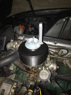 Synchrometer adapter for Solex and Zenith