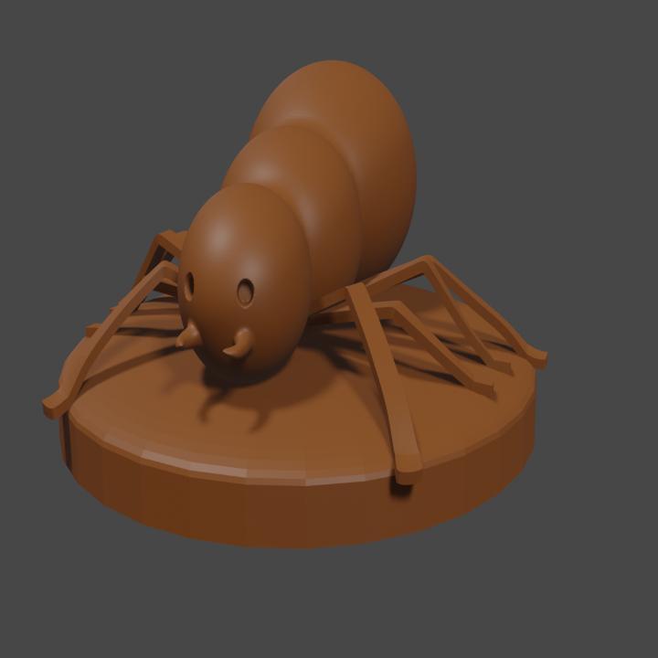 Naruto Inspired, Deidara Clay spider tabletop miniature