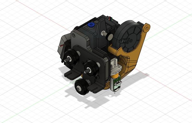 CRAFTRUM Remix using Aluminum Part Direct Drive on Aliexpress