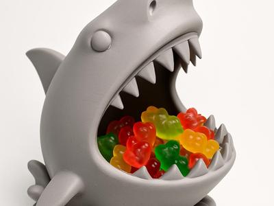 Shark Snack Bowl
