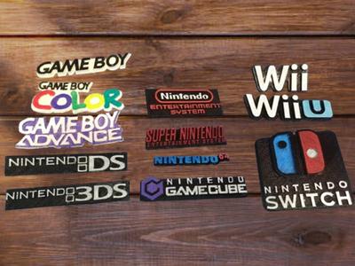 Nintendo Console Logos Collection