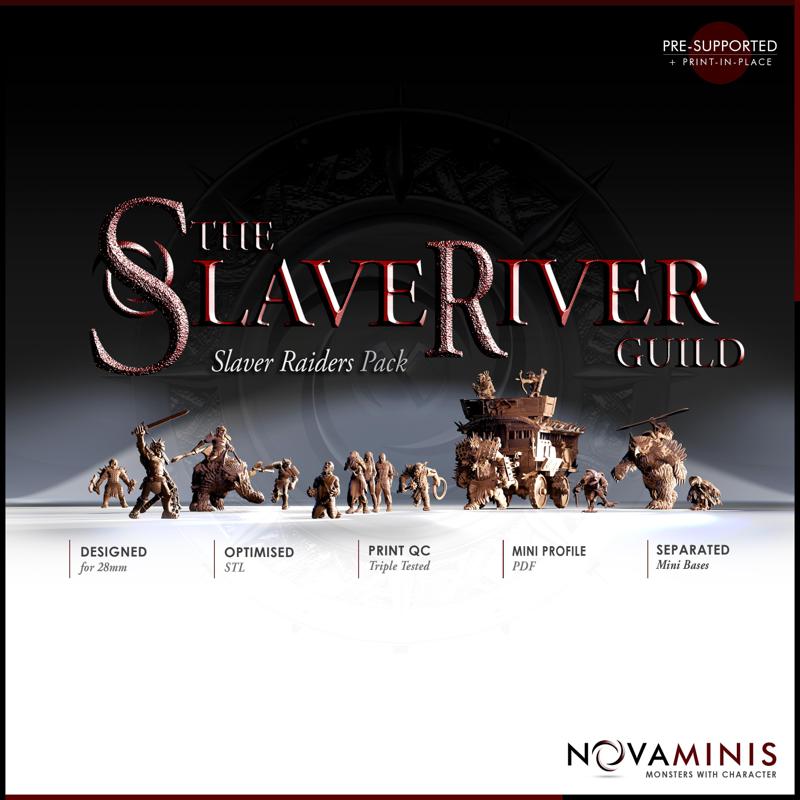 The Slave River Guild: Slaver Raiders