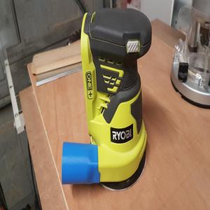 Ryobi Random Orbit Sander (R18ROS) Expanded Dust Port