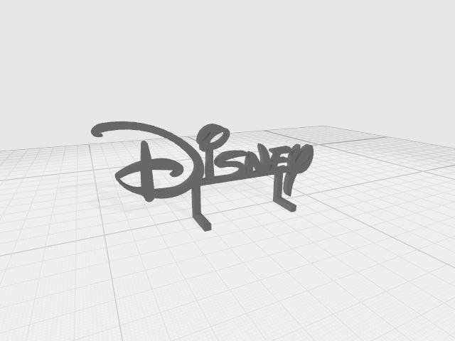 Disney Logo Stand