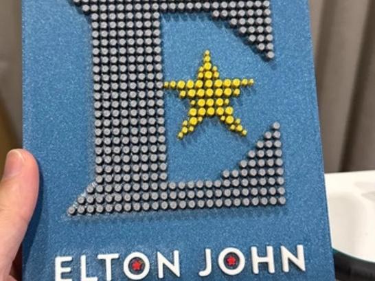Elton John Logo - 50 years - Diamonds