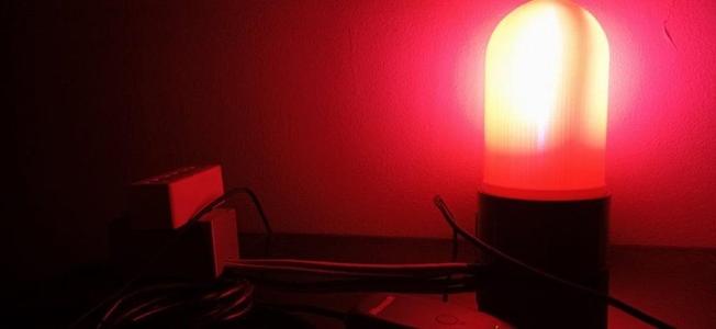Red Emergency Lamp
