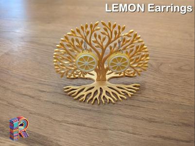 Lemon Earrings
