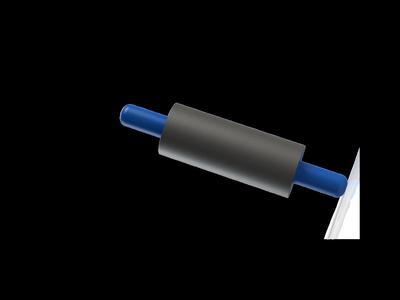 A roller for plasticine