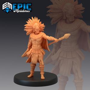 Eagle Warrior Spear / Aztec War Hero / Jungle Encounter