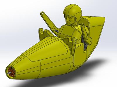 RC Paraglider Harness-Pilot