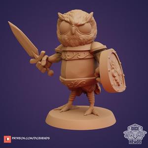 Owl Fighter (pre-supported included) FREE MODEL