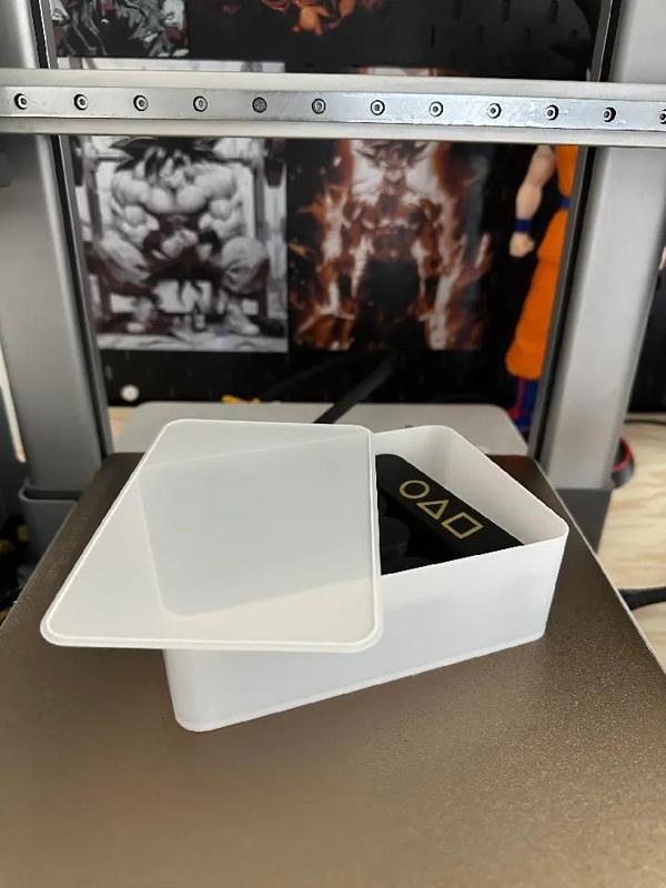 Einfache Box mit Deckel nur 40g Filament und unter 60min   